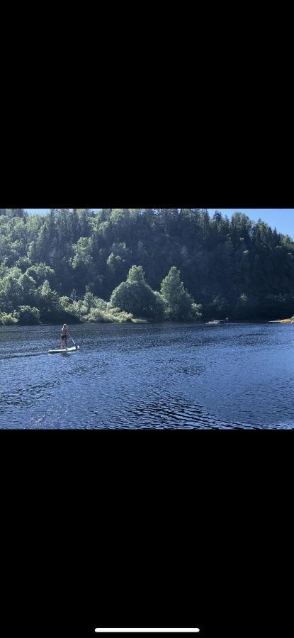 Glamping On Idyllic Lake, Paddle Boards & Rowboat Porsgrunn Esterno foto