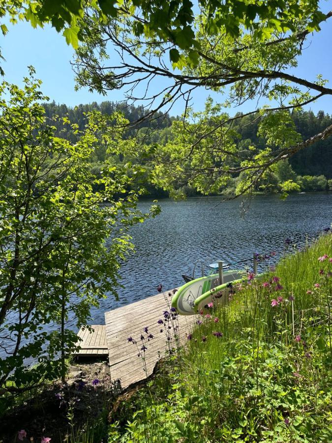 Glamping On Idyllic Lake, Paddle Boards & Rowboat Porsgrunn Esterno foto